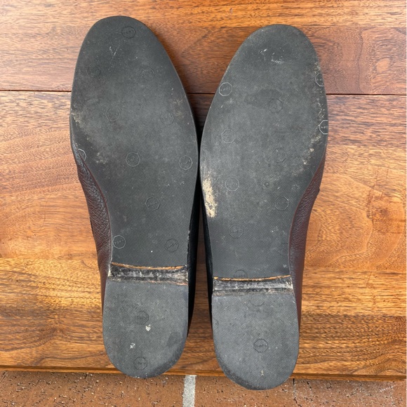 Johnston & Murphy Loafer Dress Shoes Mens 11 Black Genuine Ostrich Made In Italy - Picture 13 of 15